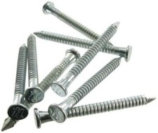 lot de 50 : pointes annelées pour connecteur charpente 4 x 35 mm