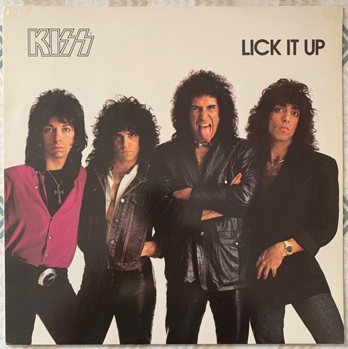 Kiss lick vinyle - -,