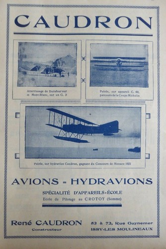 1923 pub caudron crotoy - 1923-24,