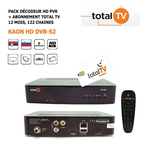 Pack décodeur satellite - décodeur,