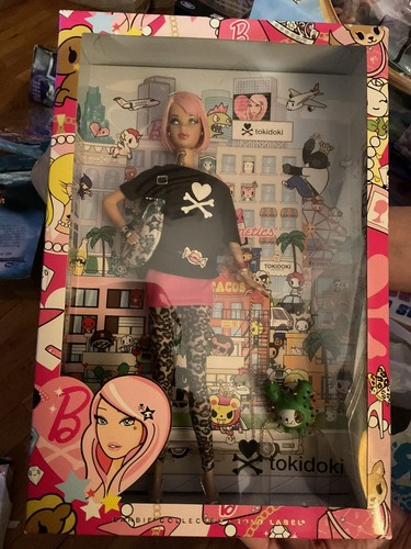 Pink hair tokidoki - pink, doll
