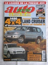 AUTO VERTE  4X4 N° 260/  Land Cruiser/Cayenne S, turbo/Toyota 4 runner, Lincoln