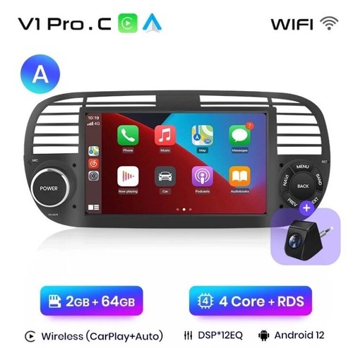 Autoradio fiat 500 2007 2015 - fiat,