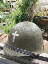 Casque US M1"Aumonier" WW2