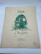 Aubade - J. Massenet