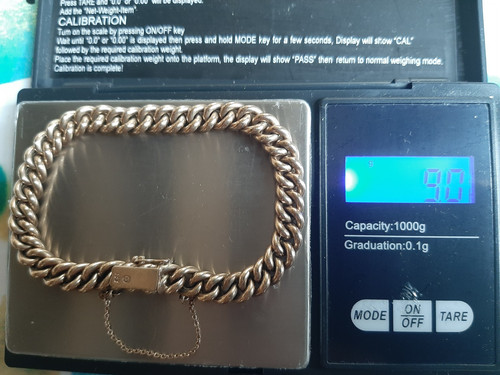 Bracelet ancien jaune 333 - or,