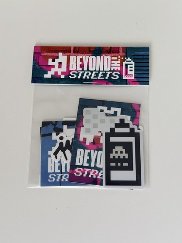 Invader stickers pack 12 - stickers,