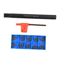 Barre d'alésage trou intérieur filetage carbure neuf outil de tournage à droi