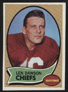 1970 topps football card - 1970, #1