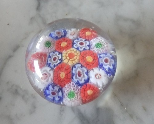 Ancienne petite boule sulfure - ancienne,