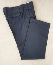 Sartoria Bespoke Trousers Pants Pantalon 30/40 Fresco Wool Tropical Laine Froide