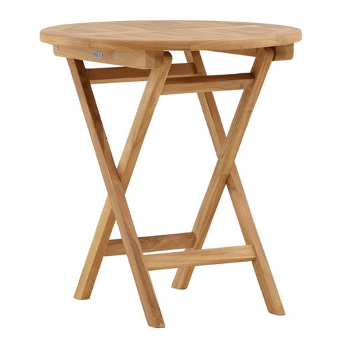 Table jardin ronde teck - de,