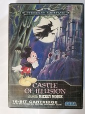 jeu MEGADRIVE "Castle of Illusion : Mickey Mouse"  - En boîte, sans notice      