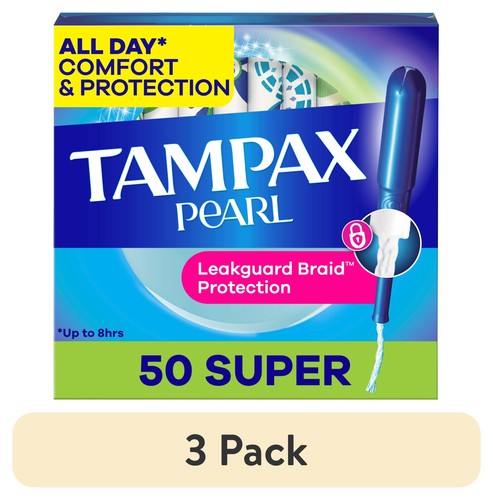 Pearl tampons with - (3,