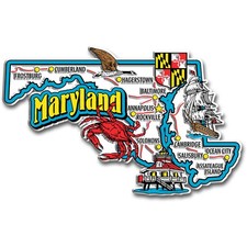 Maryland Jumbo State Magnet by