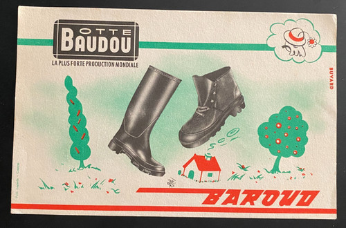 Buvard publicitaire botte - ,