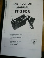 FT-290R YAESU MANUEL