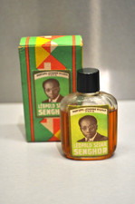 RARE flacon de parfum miniature Leopold Sedar Senghor