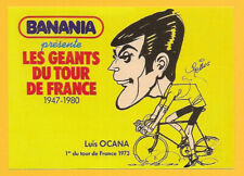 TOUR de FRANCE VELO CYCLISME 1981- BANANIA - LUIS OCANA