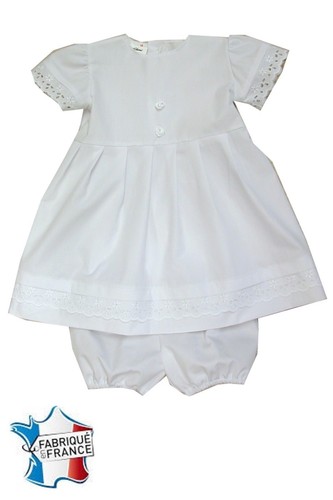 Robe bapteme été blanche - été,