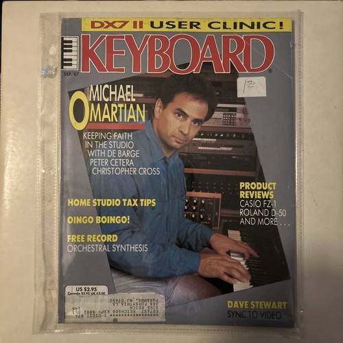 Keyboard music magazine - keyboard, sep
