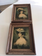 Emaux De Limoges - 2 Portraits De Femme