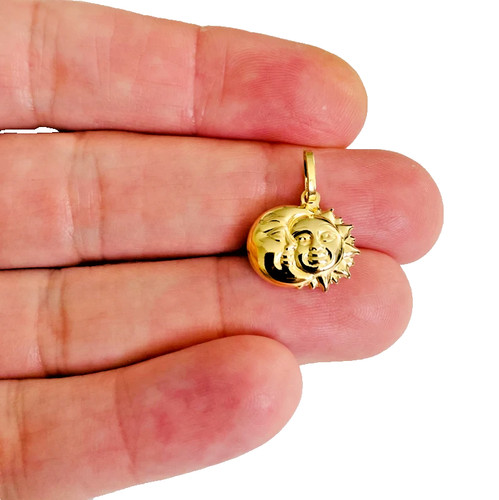 Real 14k yellow gold - real,
