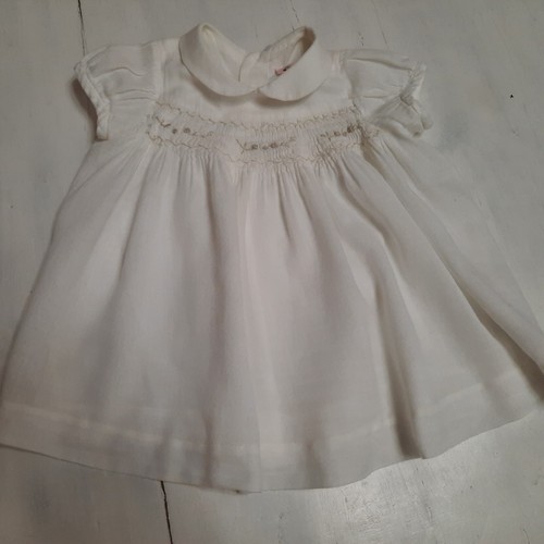 Bonpoint robe coton brodee - coton,
