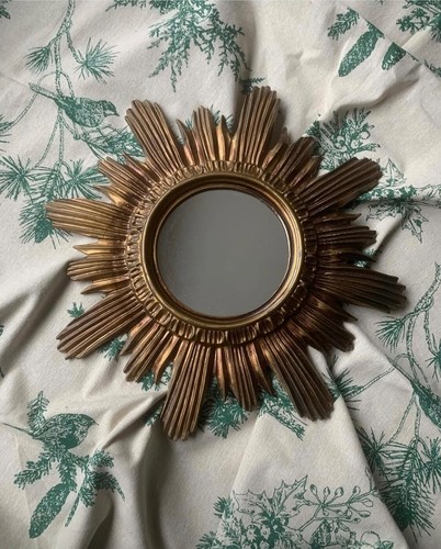 Miroir soleil vintage - miroir,