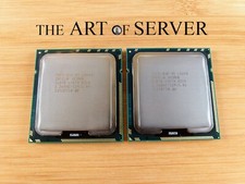 Matched Pair of Intel Xeon