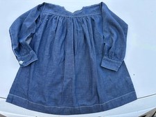 Très Ancienne Marinière En Tissus Type Blaude Biaude 1950 