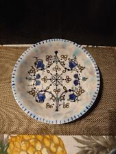 ASSIETTE DECORATIVE FAIENCE
