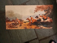 Vintage lithograph print
