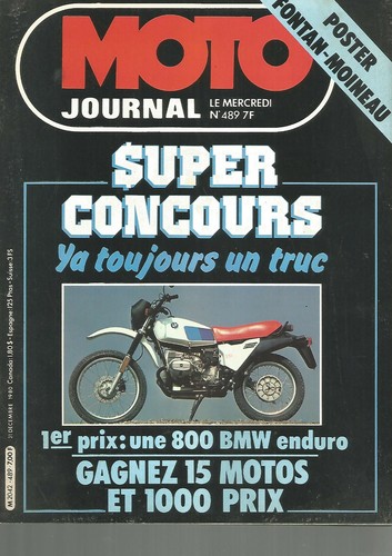 Moto journal 489 - n°489, choppers