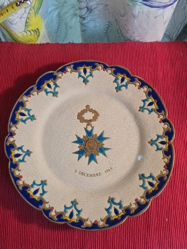 Grande assiette militaire - assiette,