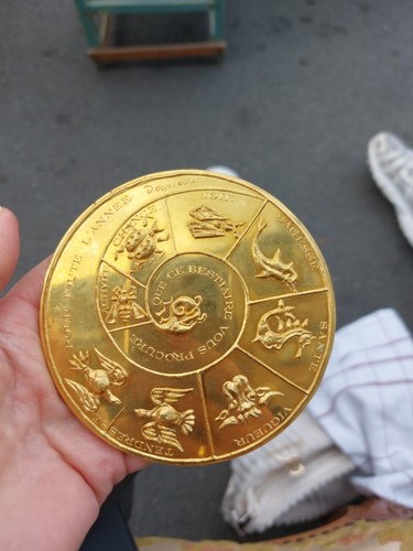 Medal wishes bestiary and - medal, of