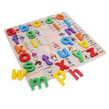 bois abc lettres bébé enfant en bas âge jouet éducatif pour enfants d'âge