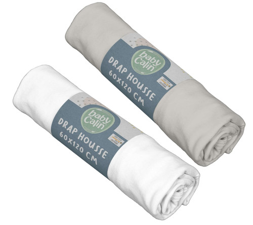 Lot draps housse - 2,