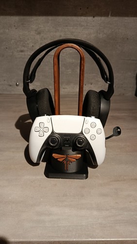 Support casque manette sur - support,