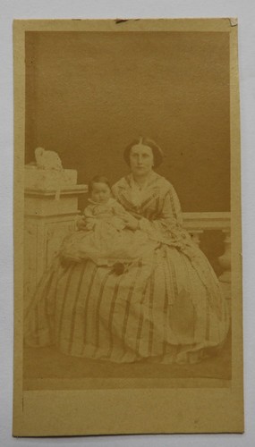 Photo ancienne cdv - cdv, (femme