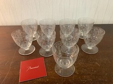 10 verres à vin modèle Lully