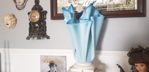 Lampe vintage drapée - , années