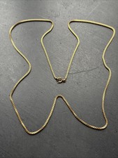 Tres Beau Collier Maille 1930 Art Nouveau Plaquer Or 18k 750/1000 Simple cubique