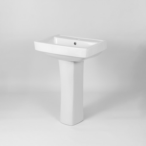 Lavabo avec colonne - , en