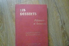 H. P. PELLAPRAT  Les DESSERTS  Recueil de Patisserie et entremets simples 1953