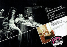 publicité Advertising 0323 1980   meubles Grange  chambre à coucher de maman  2p