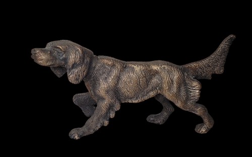 Figurine chien epagneul - figurine,