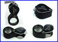 10 X (Puissance) Loupe Triplet