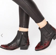 Bottines Asos Santiag