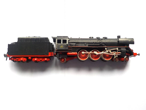 Locomotive vapeur avec tender - locomotive,